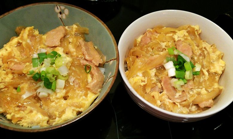 【洋蔥里肌丼飯】