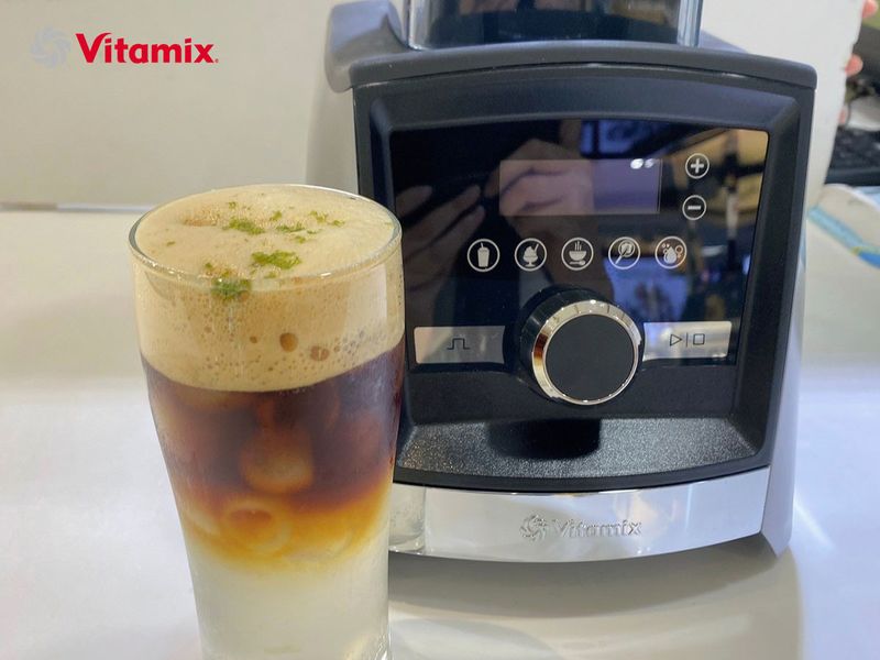 奶蓋檸檬西西里咖啡|Vitamix調理機