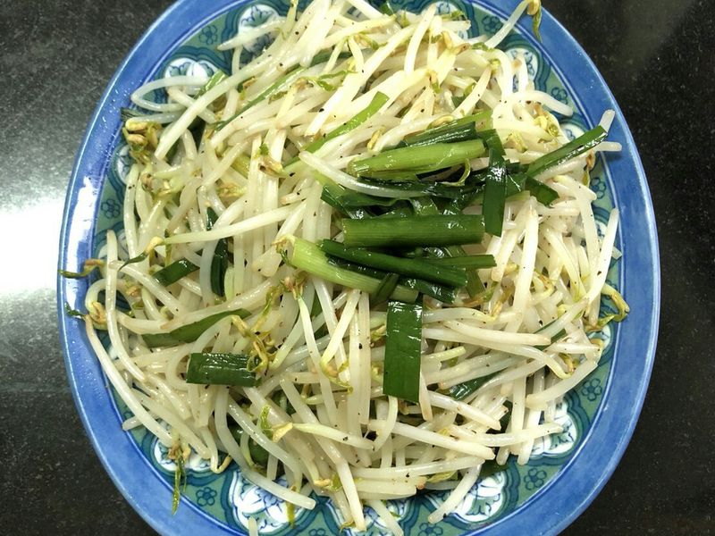 黑胡椒豆芽