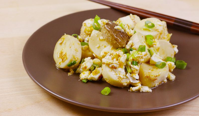 ♥金沙杏鮑菇♥不死鹹又超下飯的菇料理!