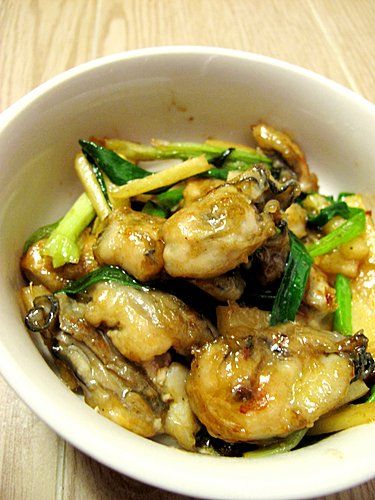 惹味薑葱蠔煲
