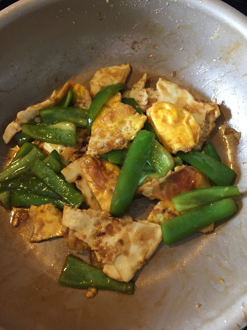 青椒煎蛋