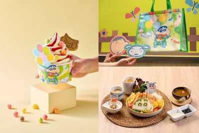 「品田牧場 x 蠟筆小新」最萌聯名企劃登場!小新媽媽牌豬排咖哩飯、妮妮家爆汁漢堡排粉絲必吃