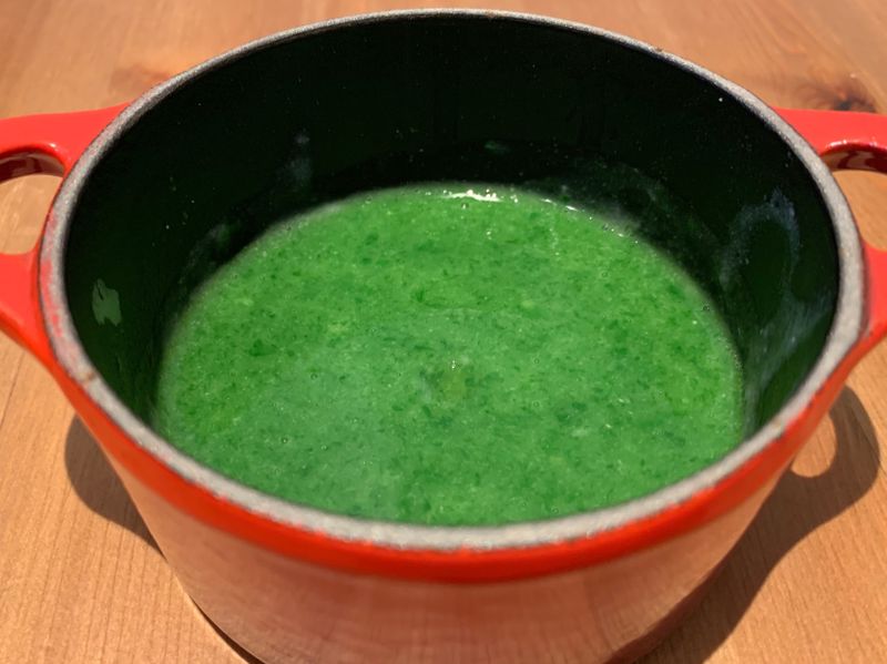 【寶寶副食品】春菊7倍粥(山茼蒿)