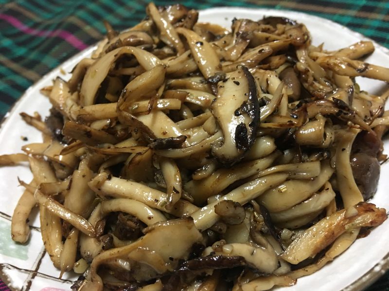 義式乾炒菇菇～