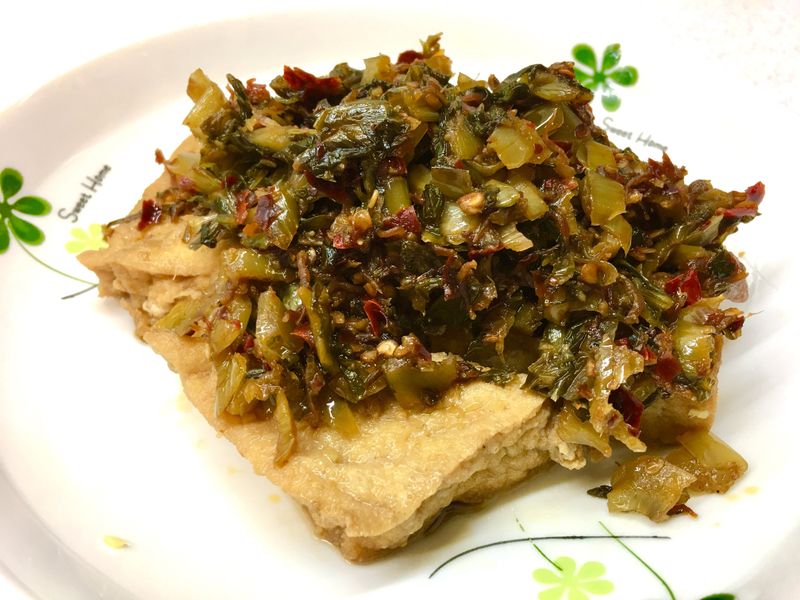 酸菜油豆腐