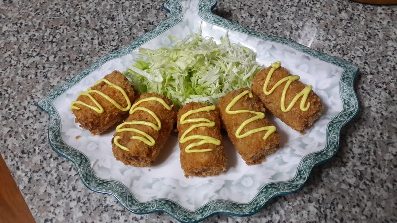 雞肉蔬菜可樂餅