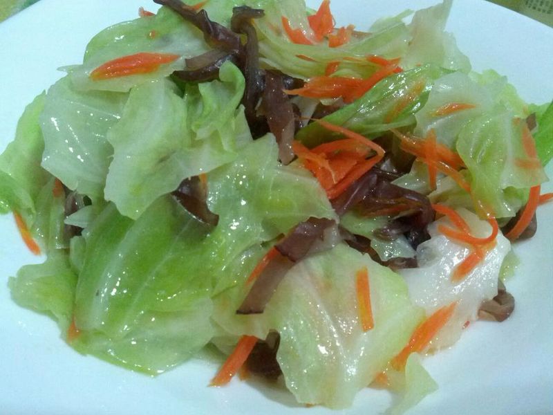 愛烹飪。清炒時蔬