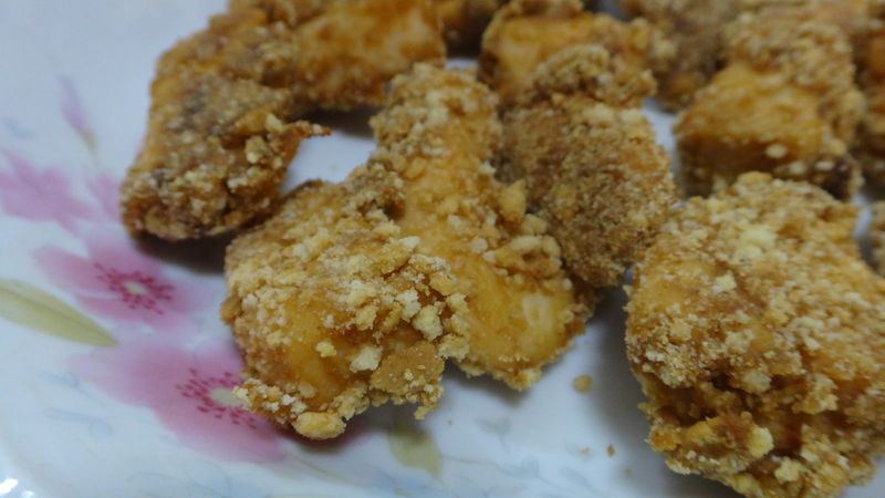 偽鹽酥雞-維力素食炸醬