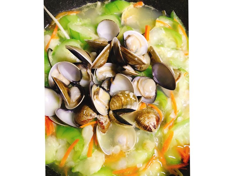 夏季料理❤️ 絲瓜蛤蜊
