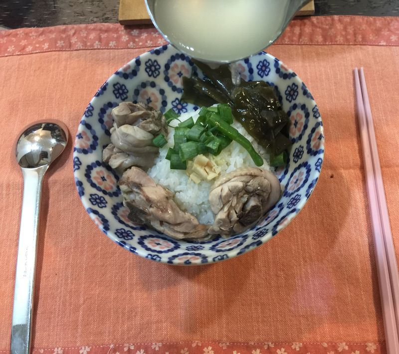 雞湯泡飯