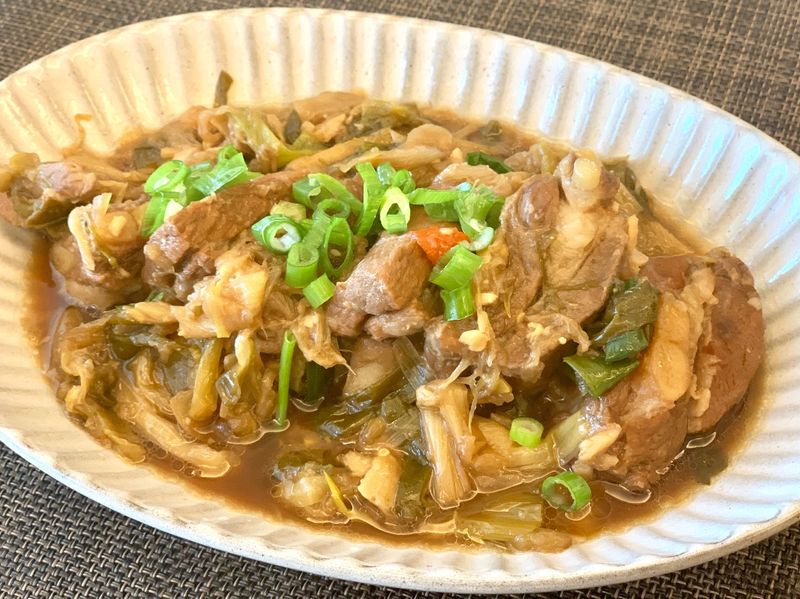 蔥燒排骨