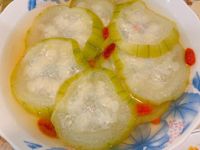 枸杞絲瓜_懶人電鍋料理