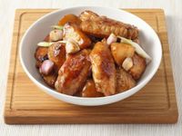 淘大食谱『薯仔炆雞翼』