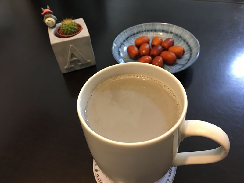 芝麻杏仁豆漿