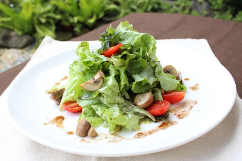 【小磨坊】季節食蔬磨菇溫沙拉