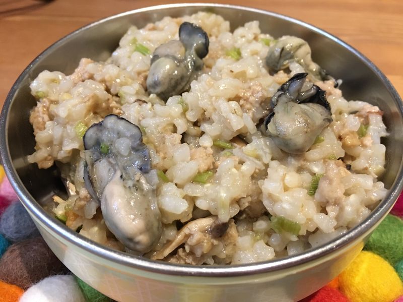 【寶寶食譜】鮮蚵肉粥