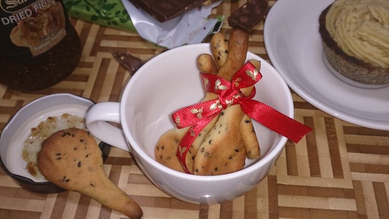 小烤箱芝麻餅乾湯匙「烘焙展西式食譜」