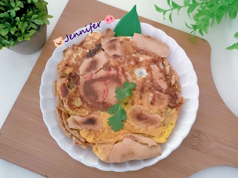 麻油煎蛋掽餅