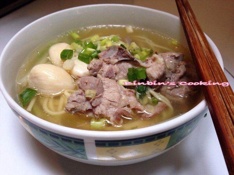 肉骨茶排骨麵