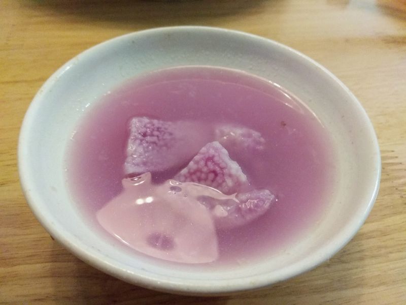 夢幻網美料理:紫山藥排骨湯