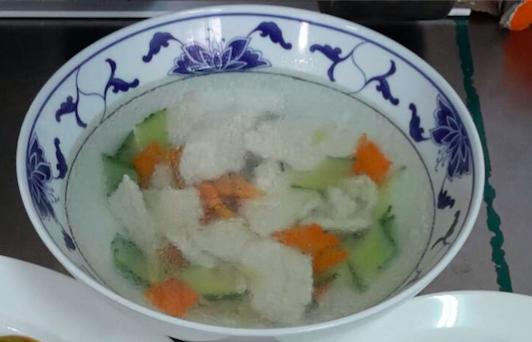 蛋衣雞片湯