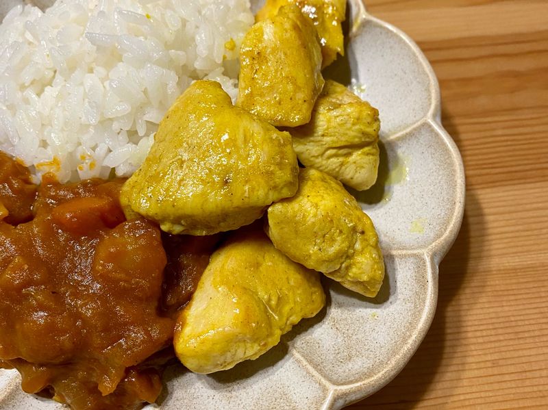 香煎咖哩雞胸