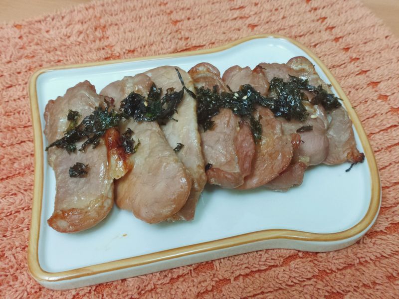 （無油料理）味噌烤豚肉