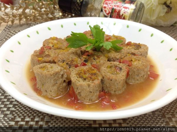 雞肉南瓜麥麩捲(穀盛壽喜燒)