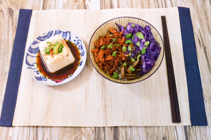 肉味噌拌飯
