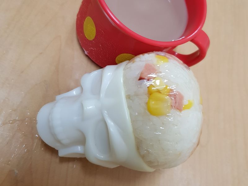 親子手作:驚爆腦漿飯糰