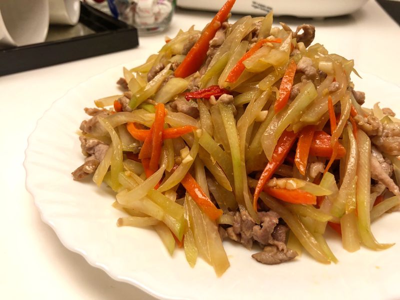 青木瓜肉絲
