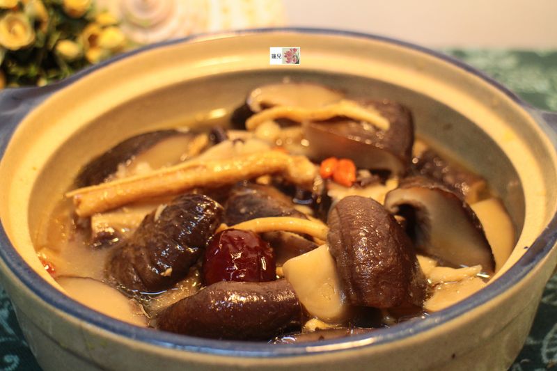 麻油香菇