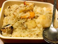 松露龍蝦海鮮燉飯