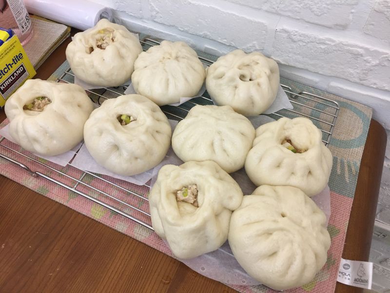 手工雞肉包