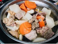 紅白蘿蔔尬牛肉