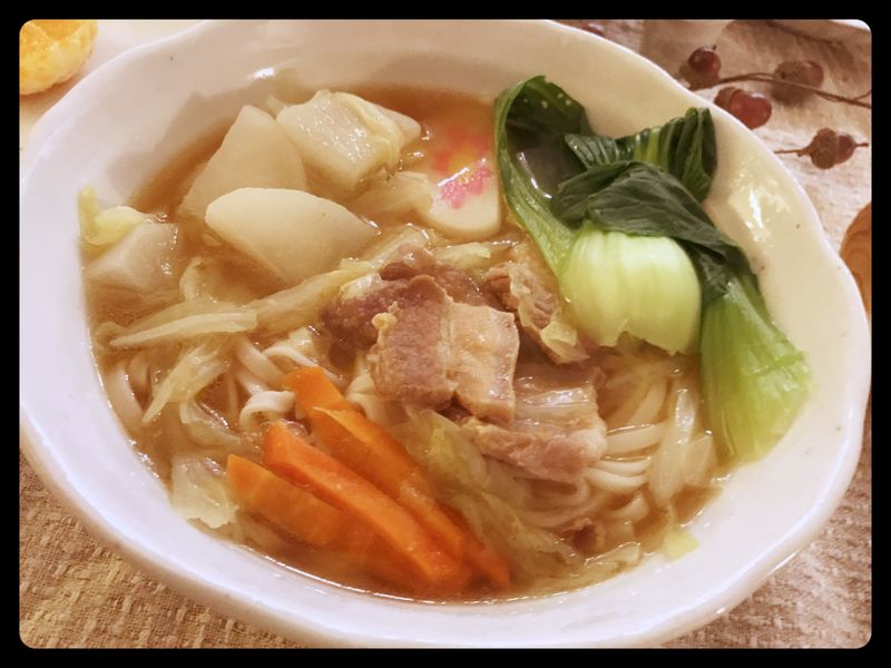 塩豚什錦味增麵(露營OK)