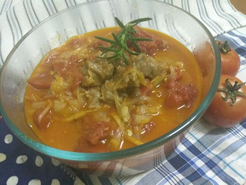 一鍋到底─無水料理─蕃茄燉牛肉
