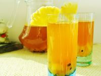 冰涼夏日水果茶