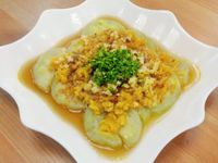 蒜蓉蟹肉蒸絲瓜