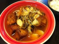 <DIY-簡易泡菜臭豆腐鍋>