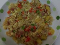 鳳梨火腿炒飯