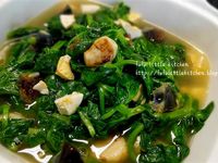 上湯浸豆苗