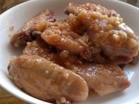電飯煲 蒜蓉 雞翼