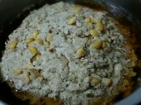 味噌黃豆絞肉蒸