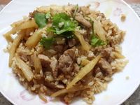 白蘿蔔鹹飯(剩飯大變身)