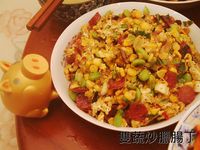 雙蔬炒臘腸