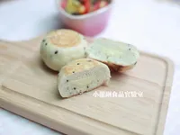 寶寶食譜【平底鍋烤起司麵包】免揉免發酵
