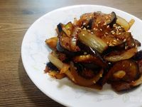 辣炒茄子매운가지볶음
