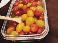 開胃清爽食譜-梅香蜂蜜漬番茄-蜂王蜂蜜